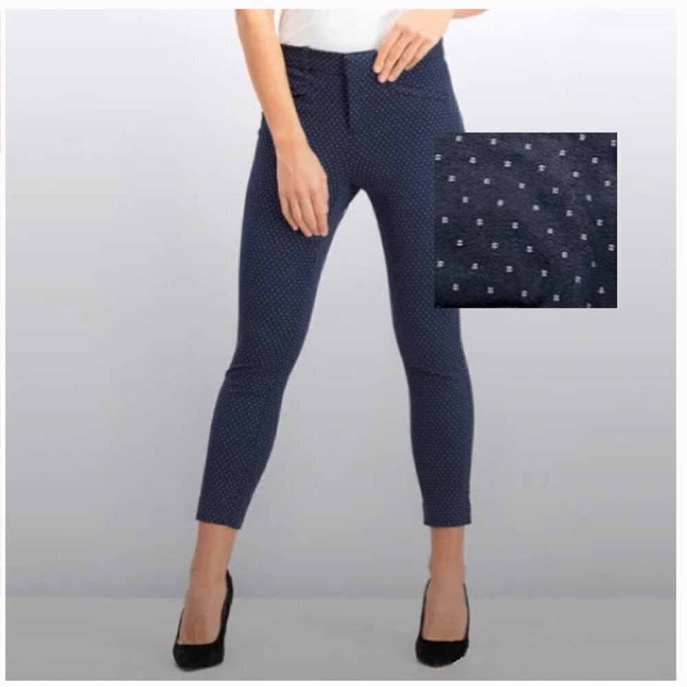 Gap Blue Curvy Skinny Ankle Stretch Pants​​​​​​​​